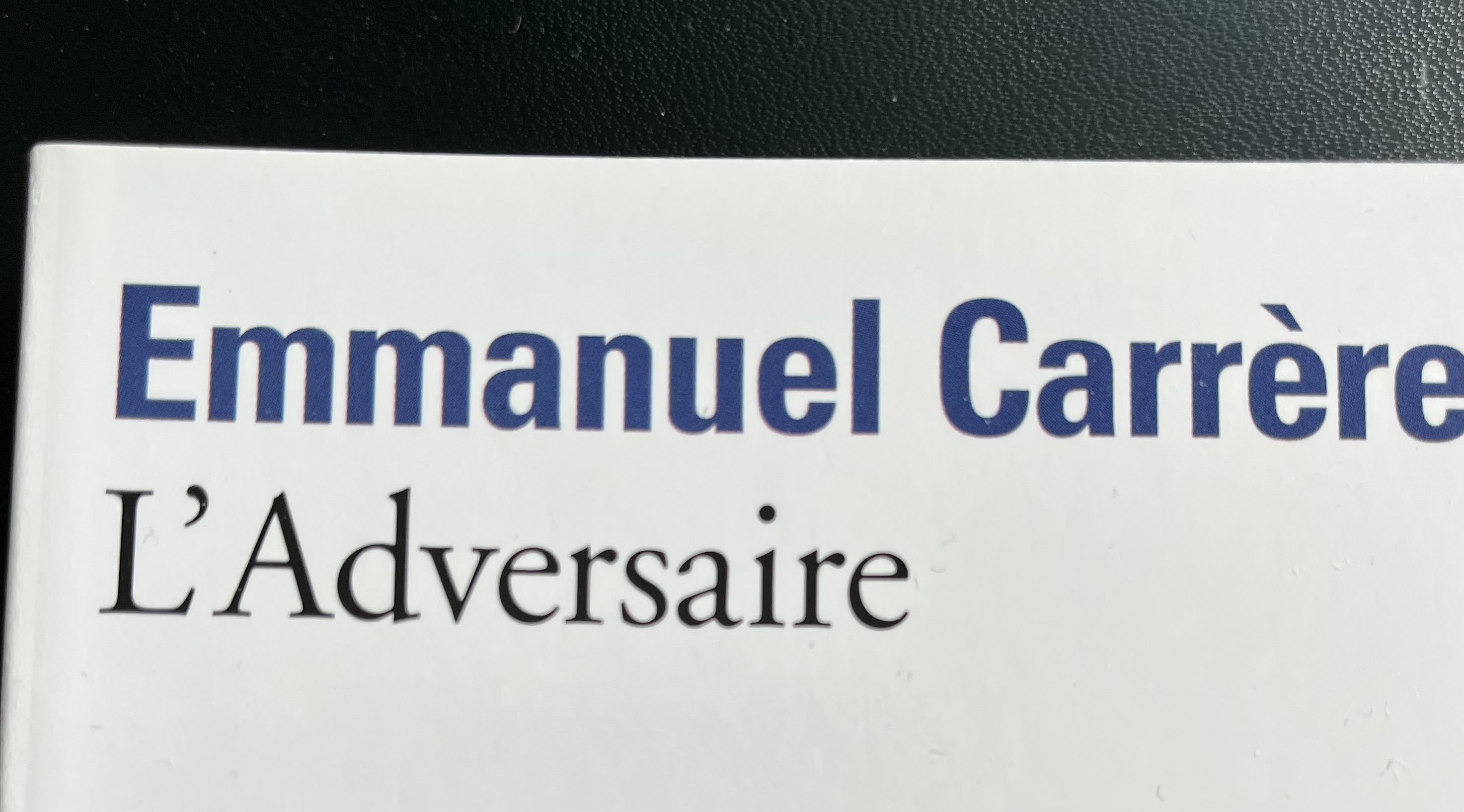 Où est la vérité?